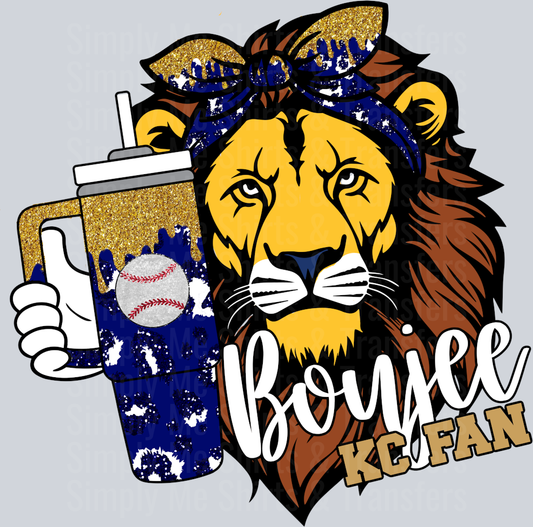 Boujee KC Fan Baseball