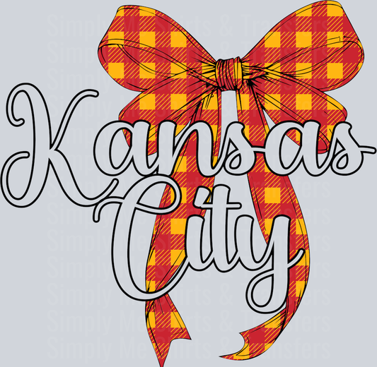 Gingham Bow KC