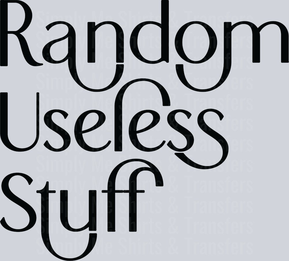 10-Random useless stuff