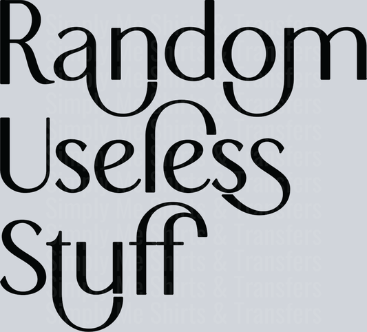 10-Random useless stuff