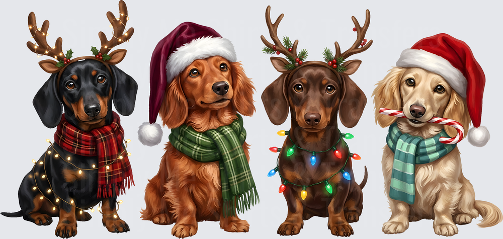 Dachshund Christmas