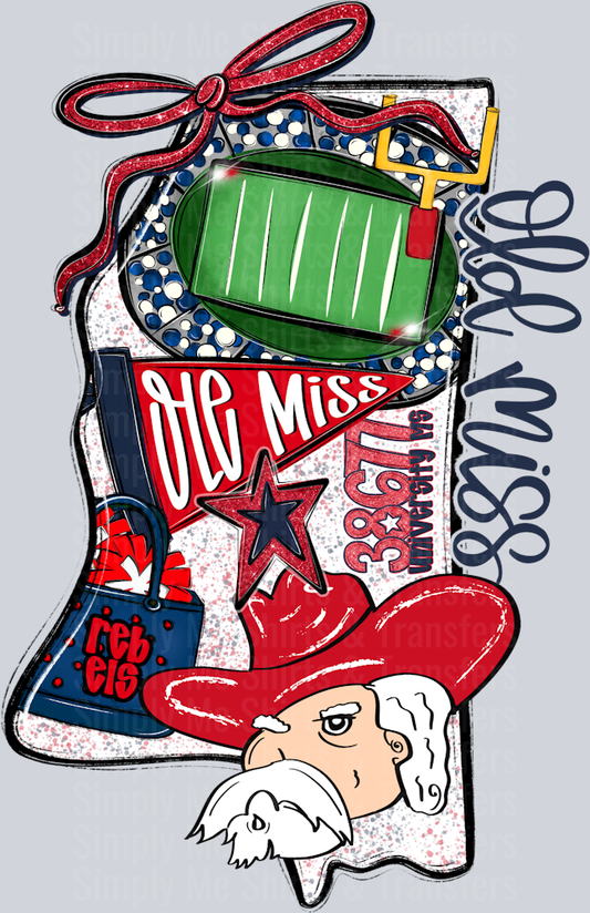 Ole Miss Rebels navy