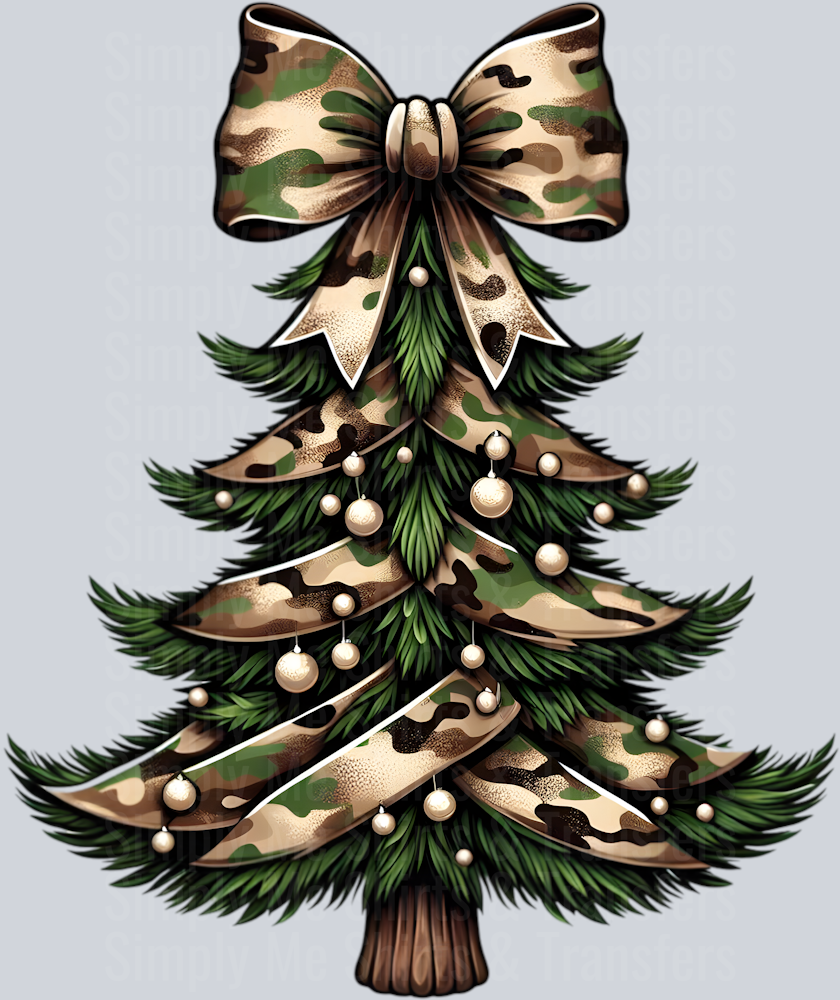 CAMO CHRISTMAS TREE