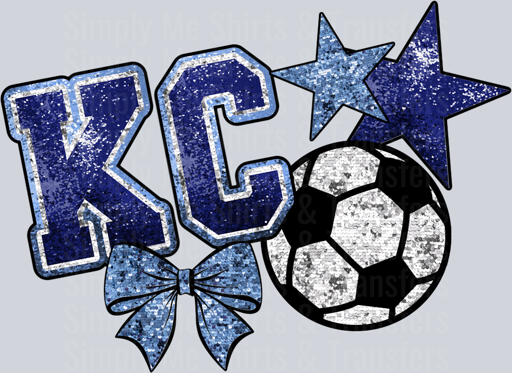 KC Mens Soccer Hat Patch