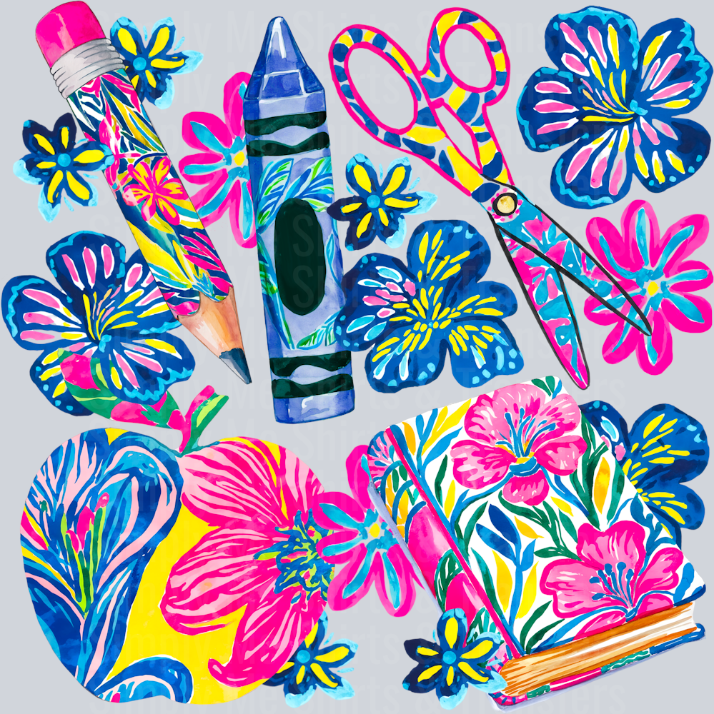 SchoolFloralCollage