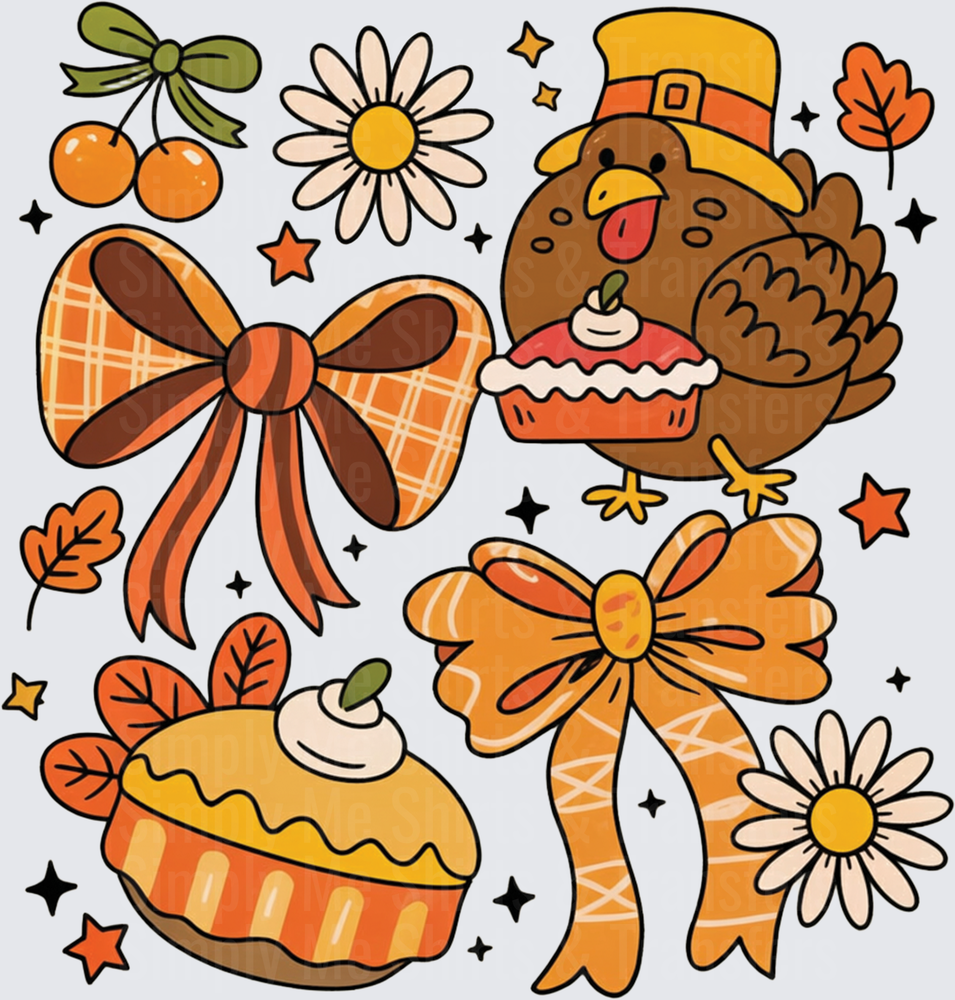 Fall Turkey Thanksgiving Coquette