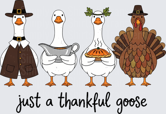 Just A Thankful Goose