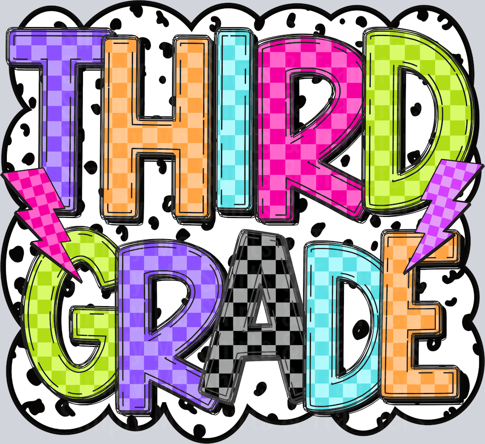 Third grade checkered