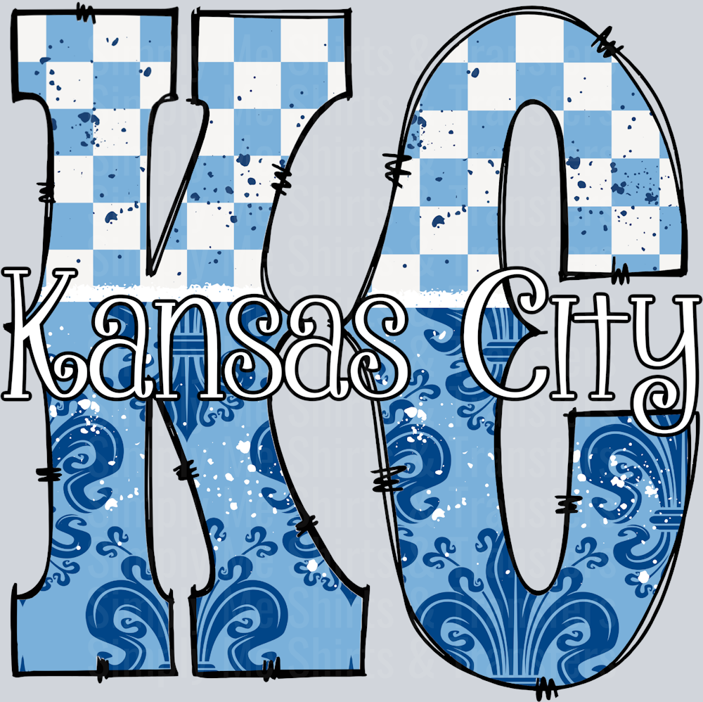 KC Blue Fluer de Lis