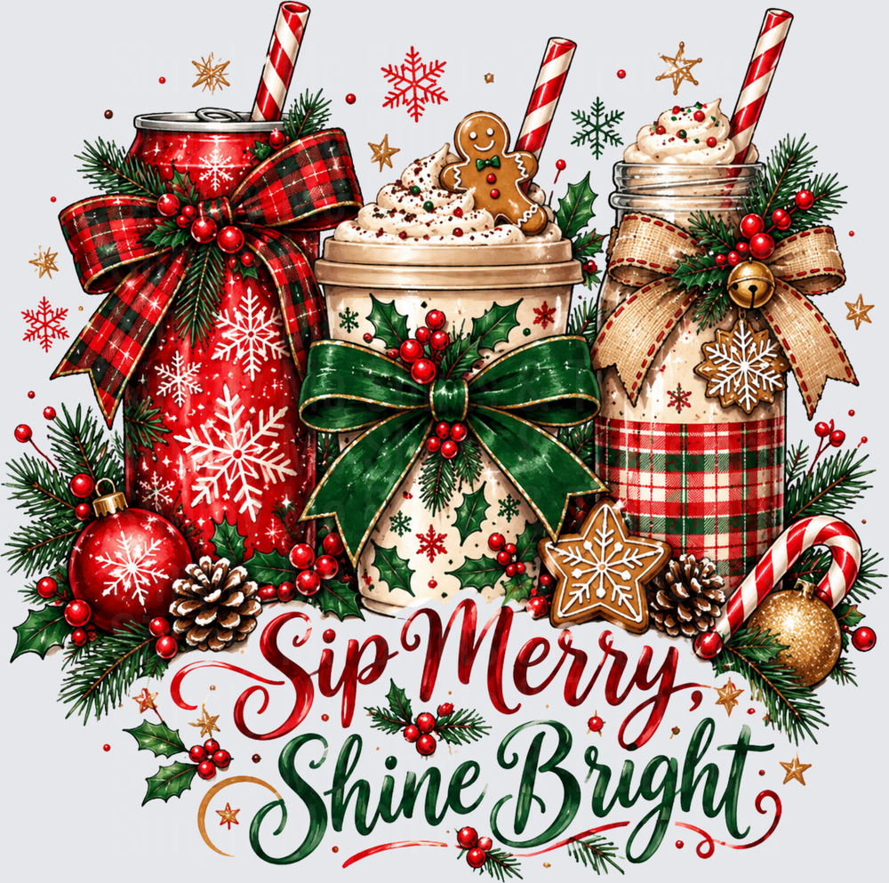 Sip Merry and Shine Bright