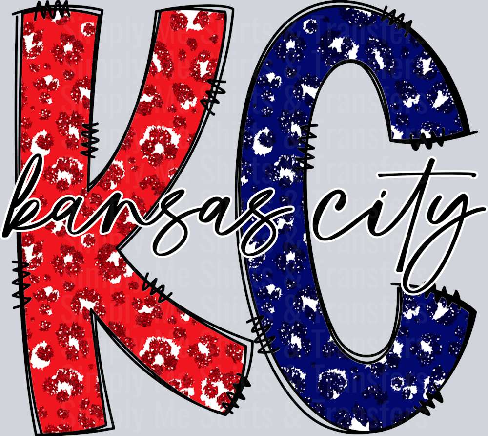 Kansas City Glitter Leopard