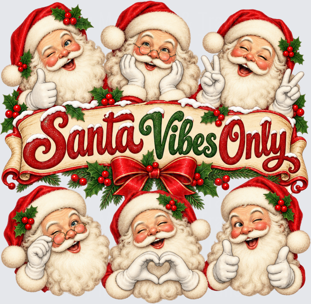 Santa Vibes Only
