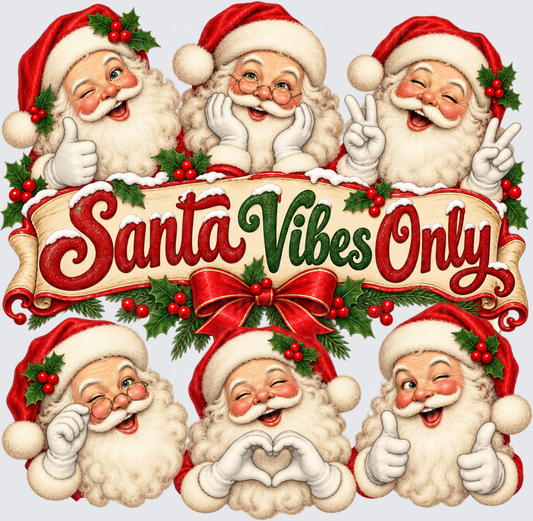 Santa Vibes Only