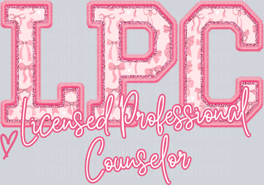 licensed professional counselor