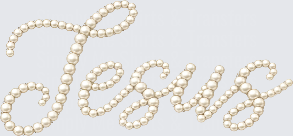 Jesus Faux Pearls