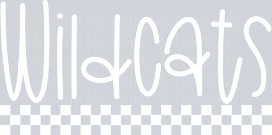 WILDCATS-CHECKERED-WHITE