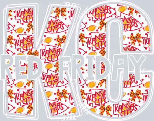KC RED FRIDAY White