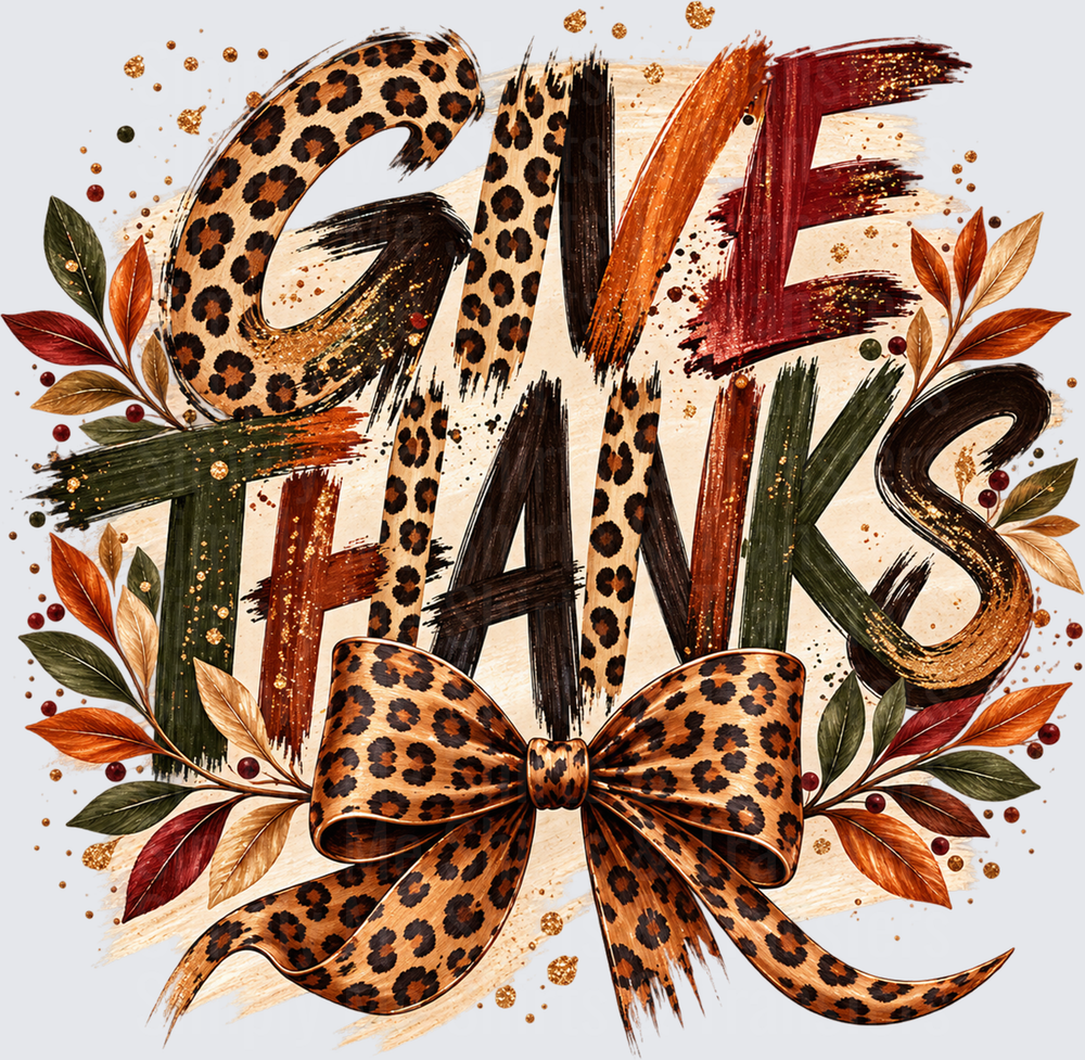 Leopard Give Thanks