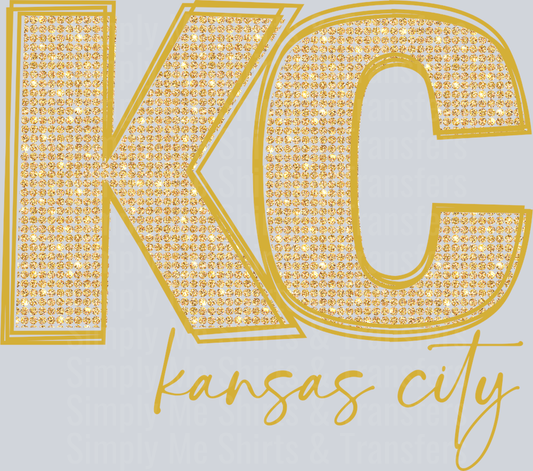 Rhinestone KC Gold