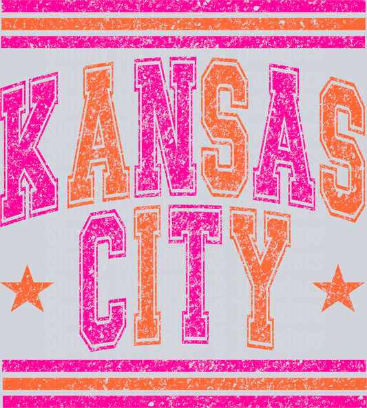 KANSAS-CITY-VINTAGE-STARS-STRIPES-HOT-PINK-ORANGE