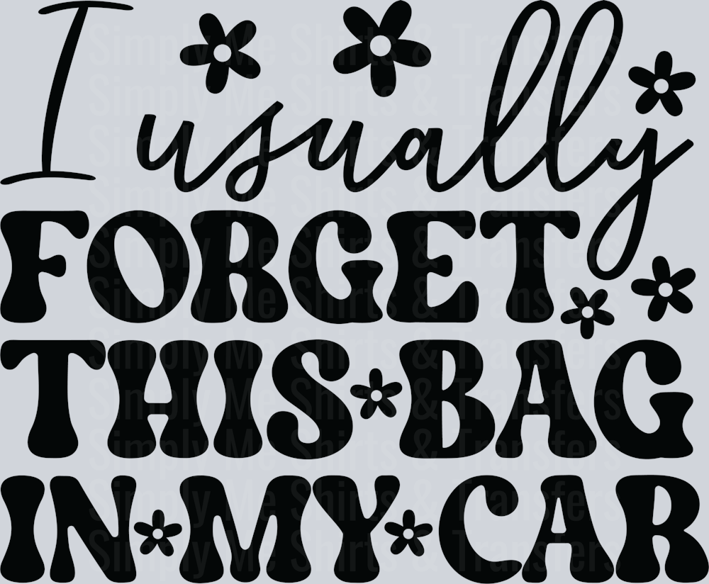 23-I usally forget this bag