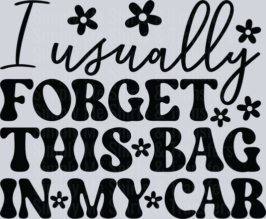 23-I usally forget this bag