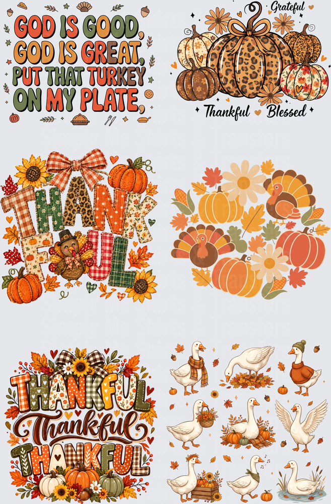 Thanksgiving/Fall Premade 6