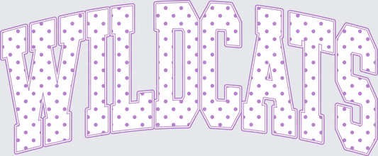 WILDCATS-DOTS-LAVENDER