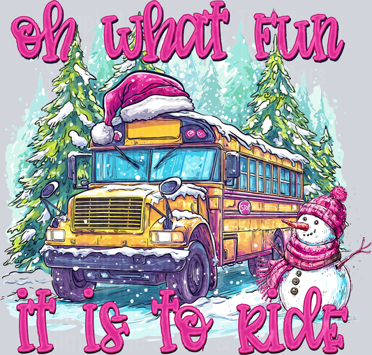 Oh What Fun It Is To Ride School Bus