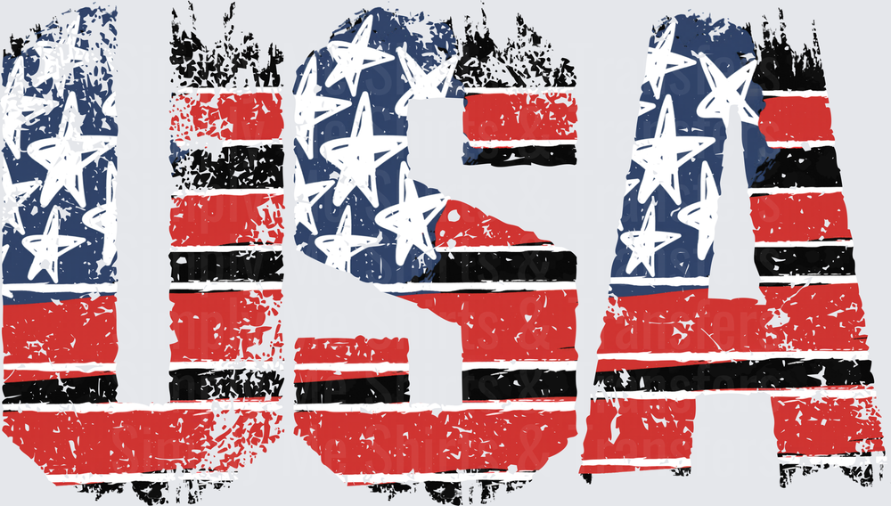 Grunge Black USA