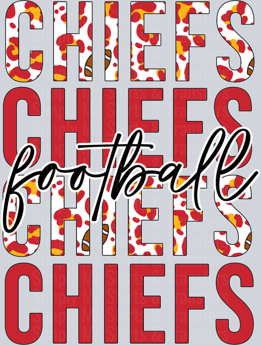 Chiefs Football Leopard