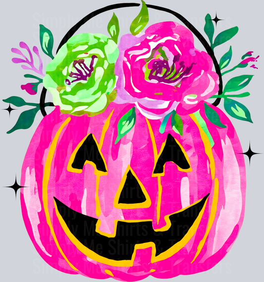 PinkFloralCandyBucket