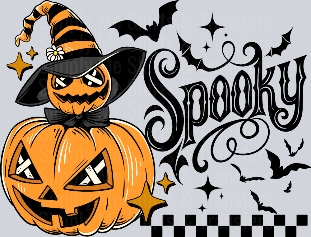 SPOOKY HALLOWEEN PUMPKIN