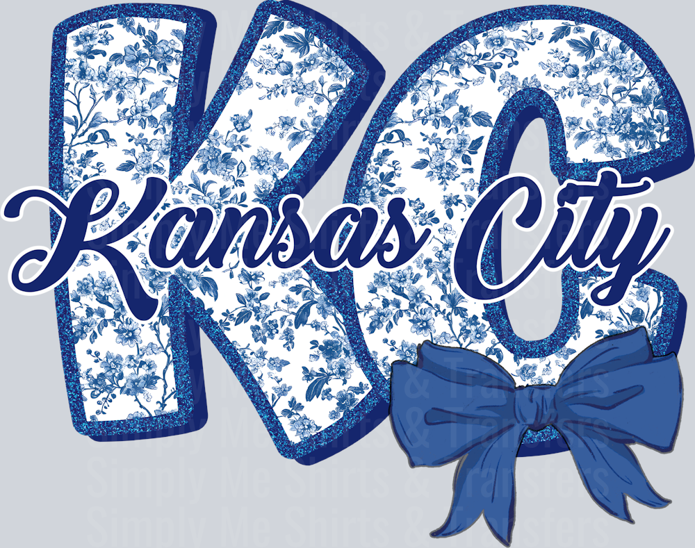 KC Blue Toile