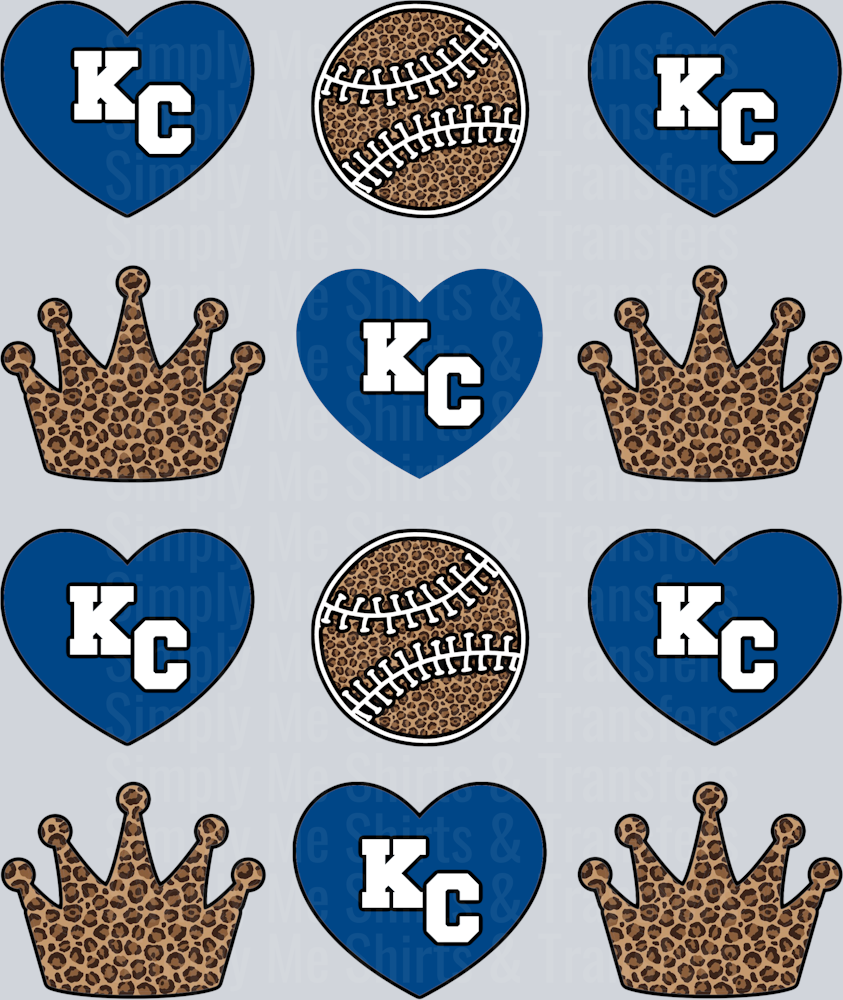 KC Leopard Hearts