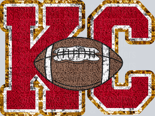 Chenille Sequin KC