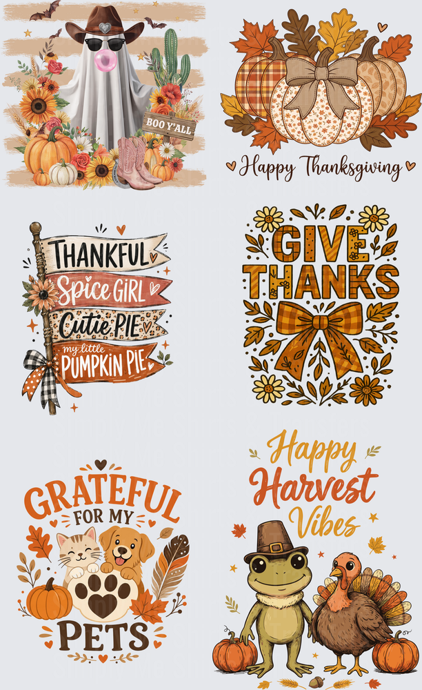 Thanksgiving/Fall Premade 12