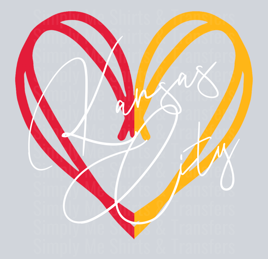 Kansas City Heart White