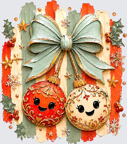 Striped Ornament