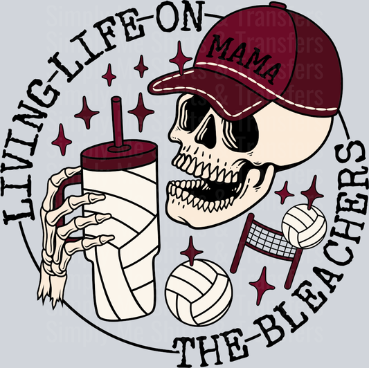 bleachers-volleyball-tumbler-mama-maroon