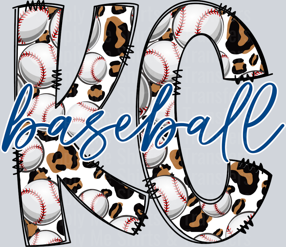 KC Baseball Cheetah