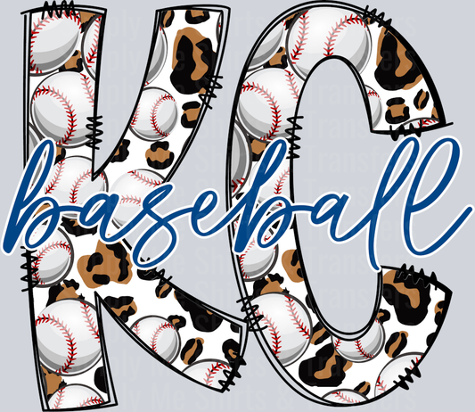 KC Baseball Cheetah