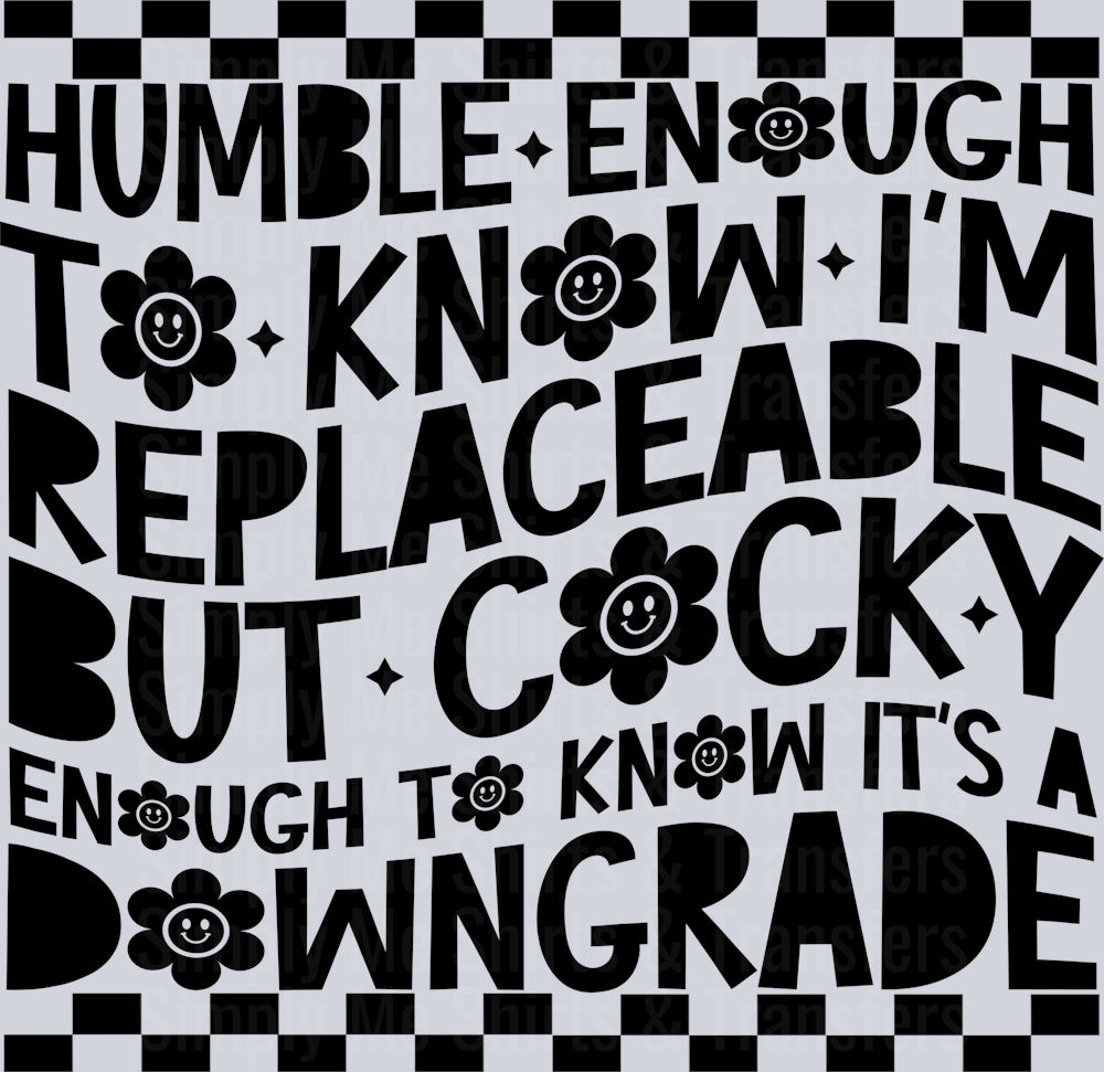 HUMBLE ENOUGH SINGLE COLOR