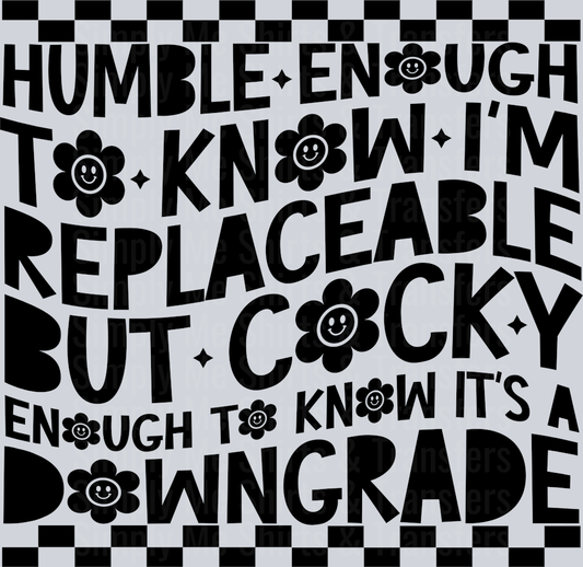 HUMBLE ENOUGH SINGLE COLOR