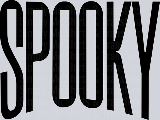 SPOOKY OVERSIZED BLACK