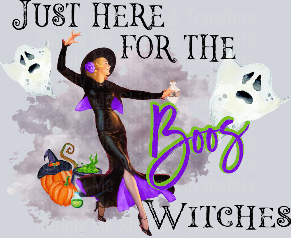 just here for the boos witches new