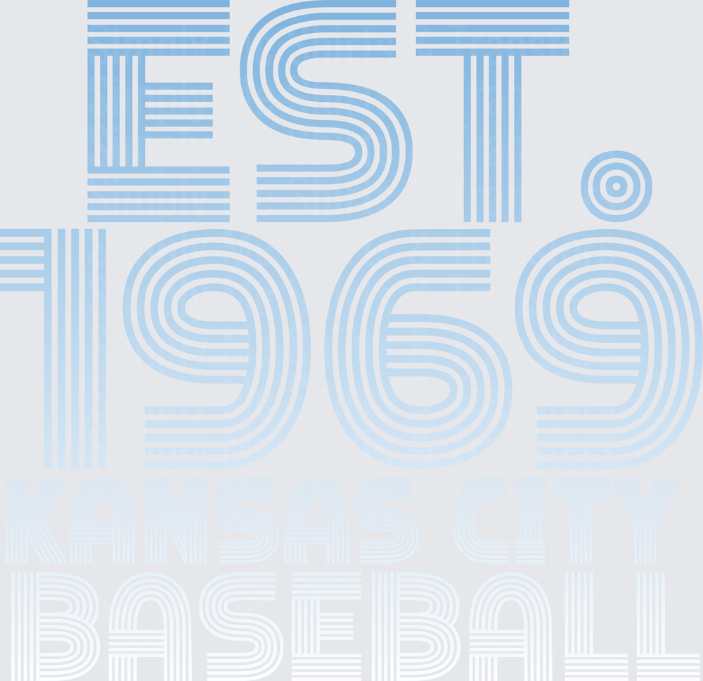 EST. 1969 Kansas City Retro Typography Design