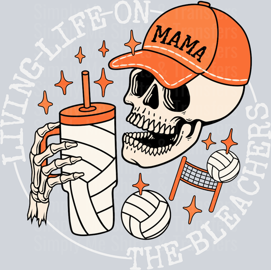 bleachers-volleyball-tumbler-mama-orange-wh