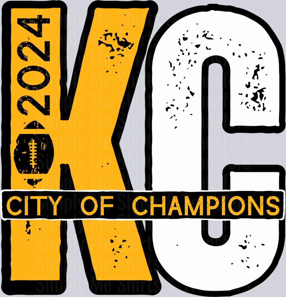 KC City Of Champions Front YWB