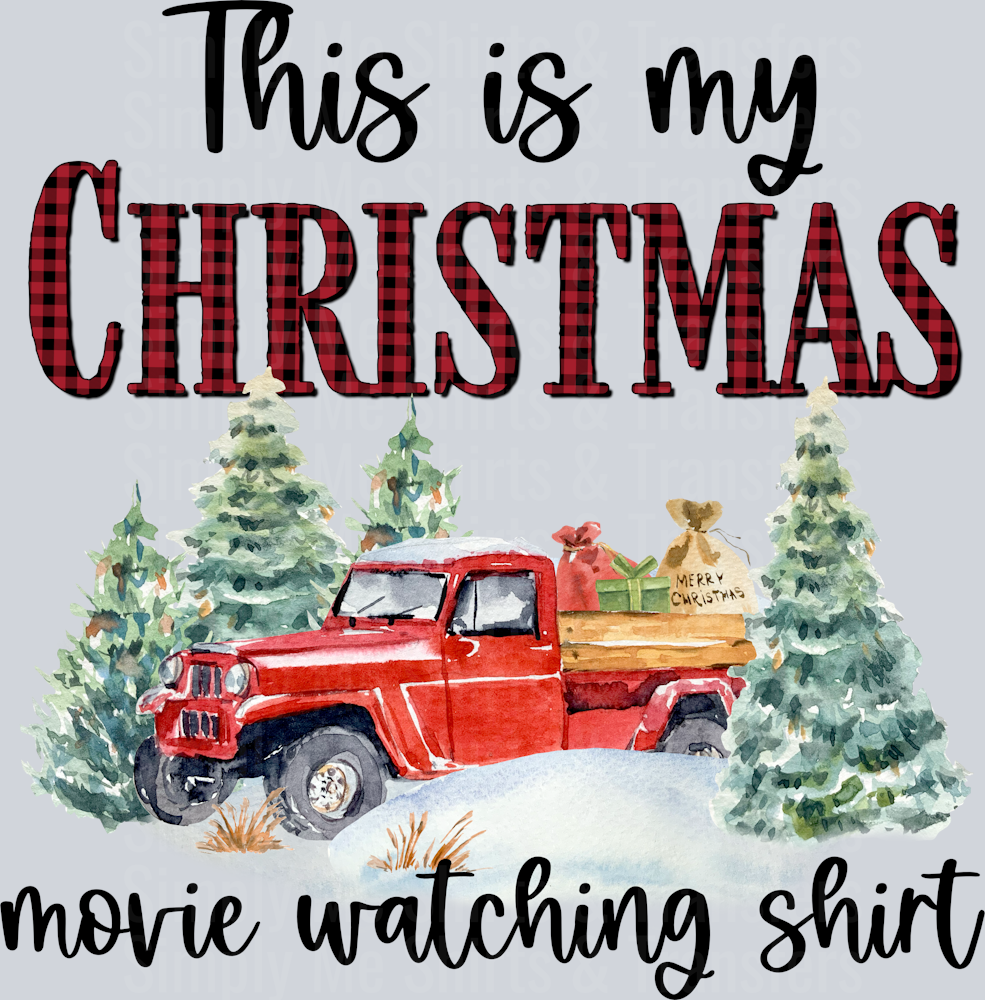 christmas farm truck shirt